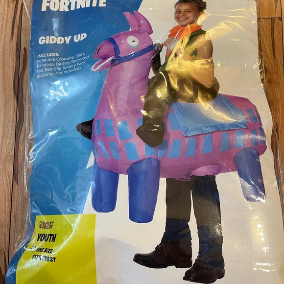 Costumes Kids Fortnite Llama Halloween Costume Poshmark